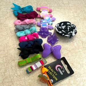 Beautiful set of hair clip accessories ✨ w/Gift Bag 💕
